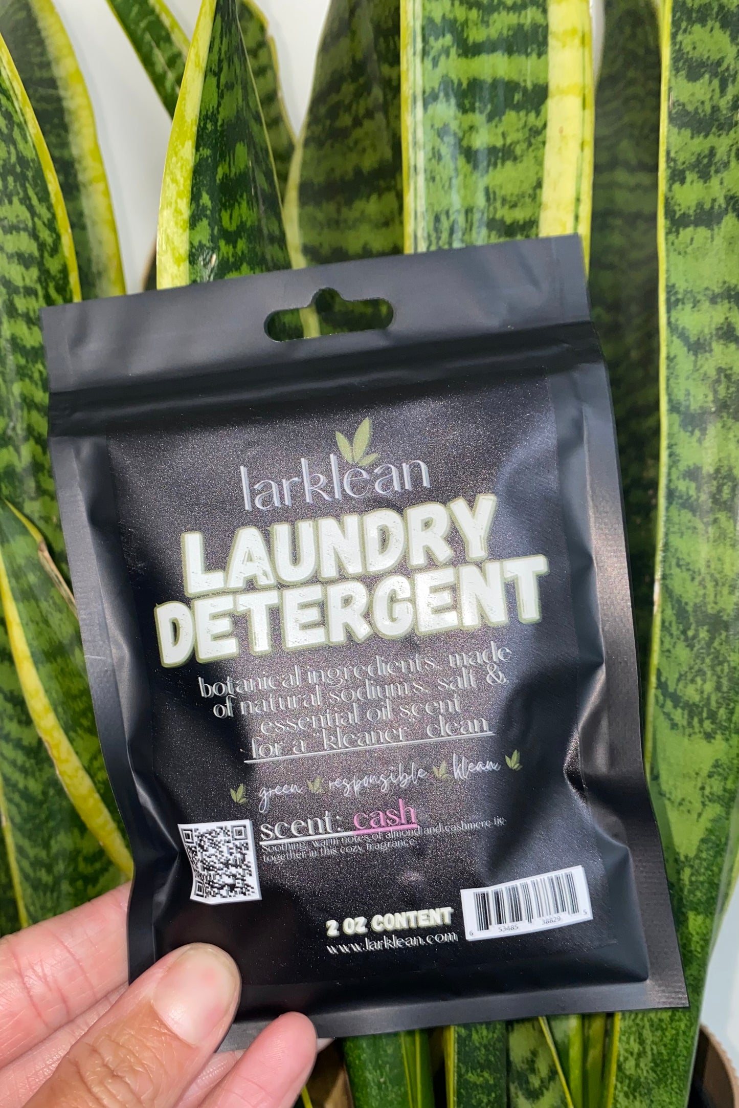 3 Pack Laundry Detergent Samples