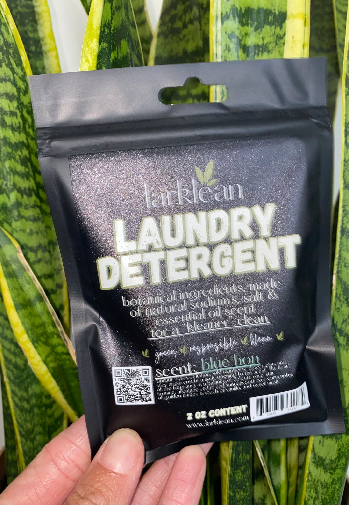 3 Pack Laundry Detergent Samples