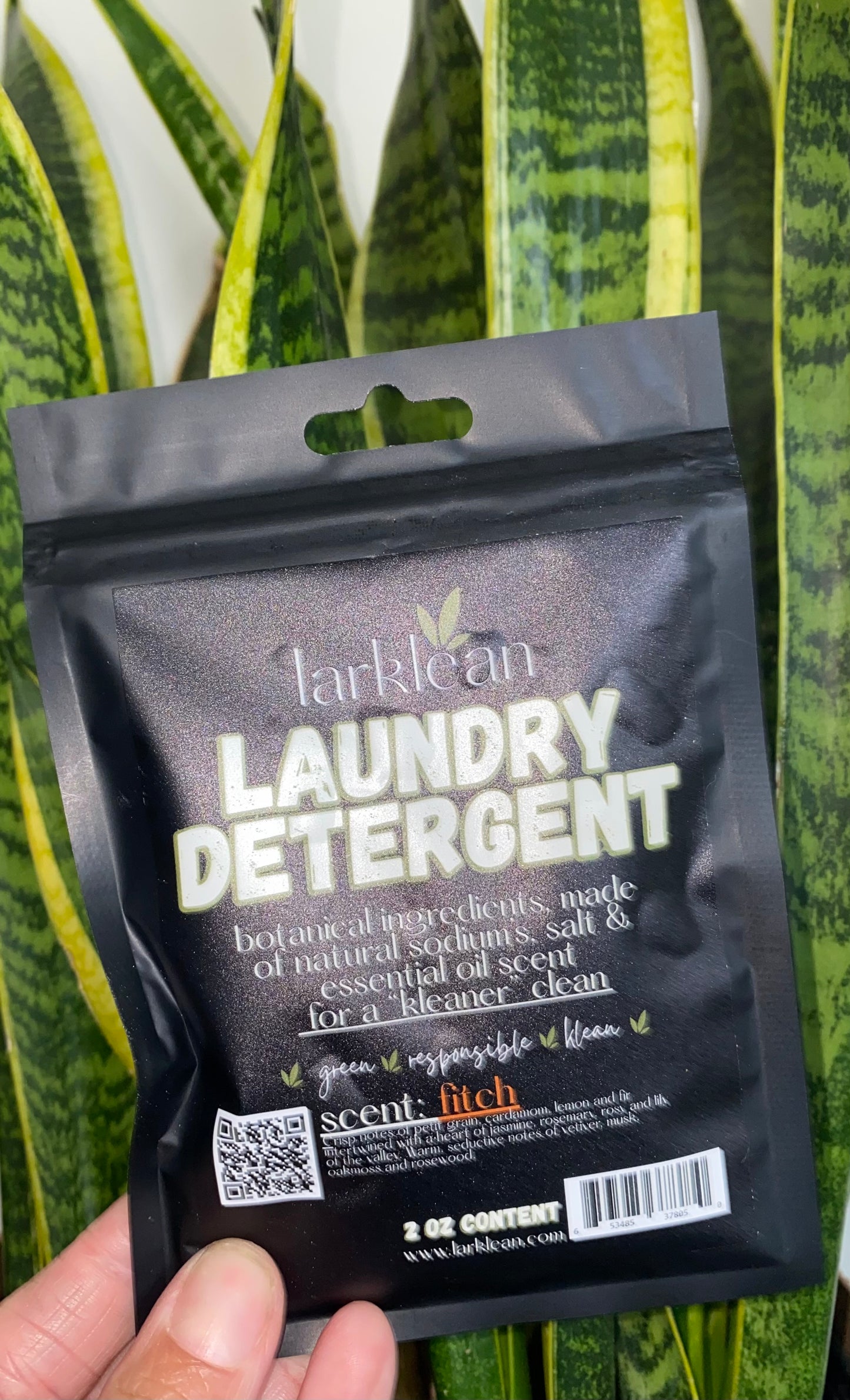 Single Use Laundry Pack