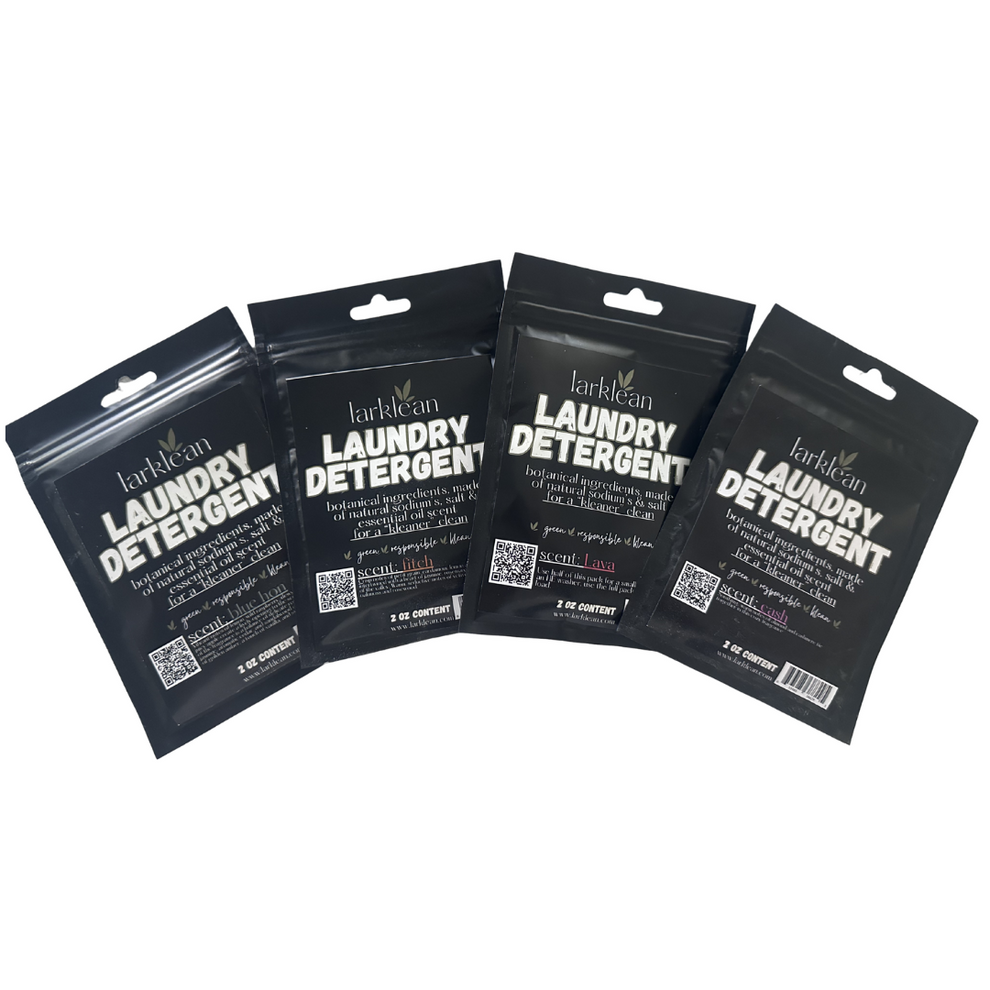 4 Pack Laundry Detergent Samples – Larklean